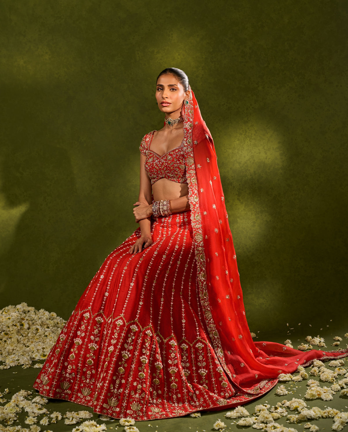 Anandi Lehenga Set
