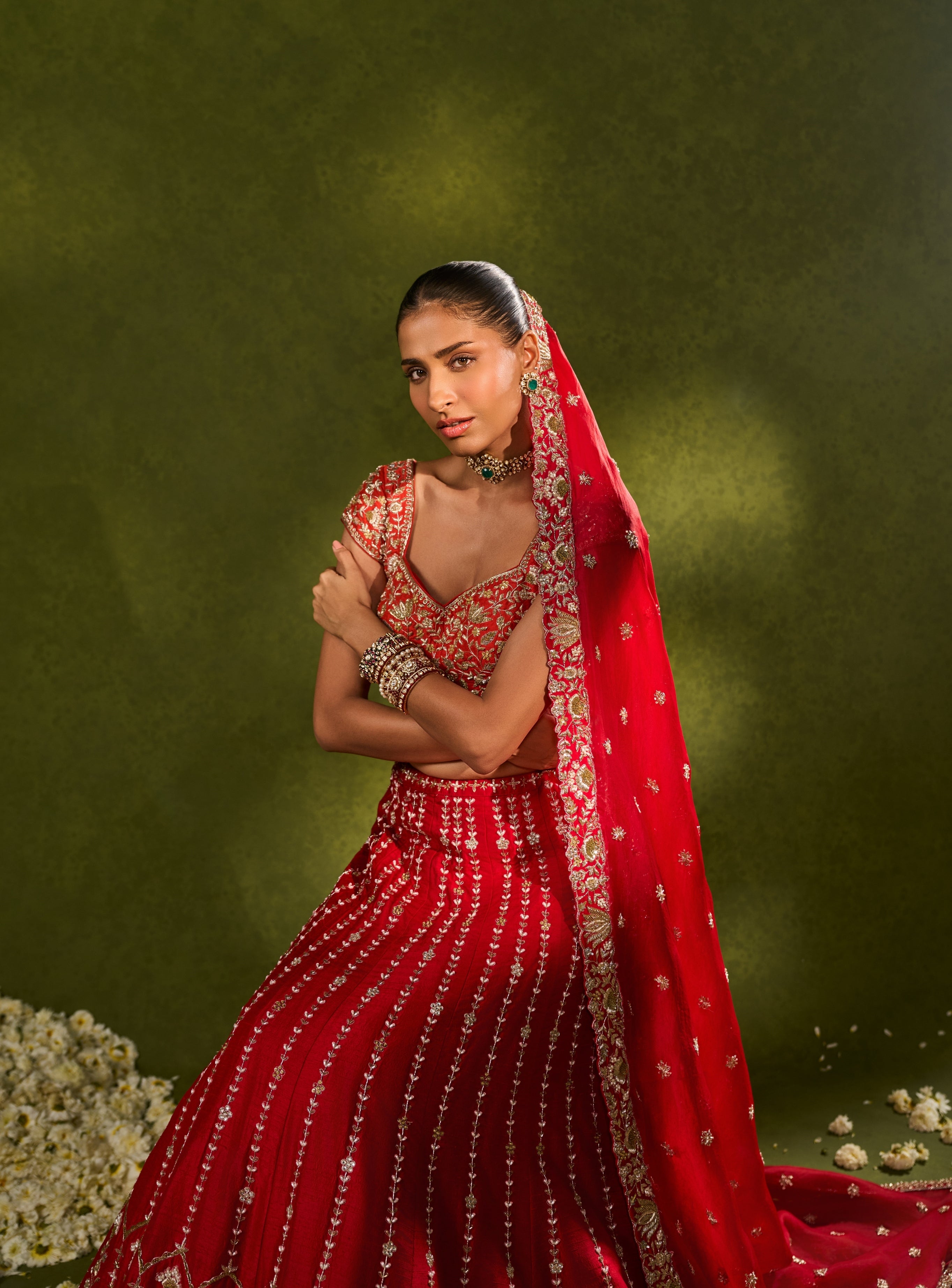 Anandi Lehenga Set