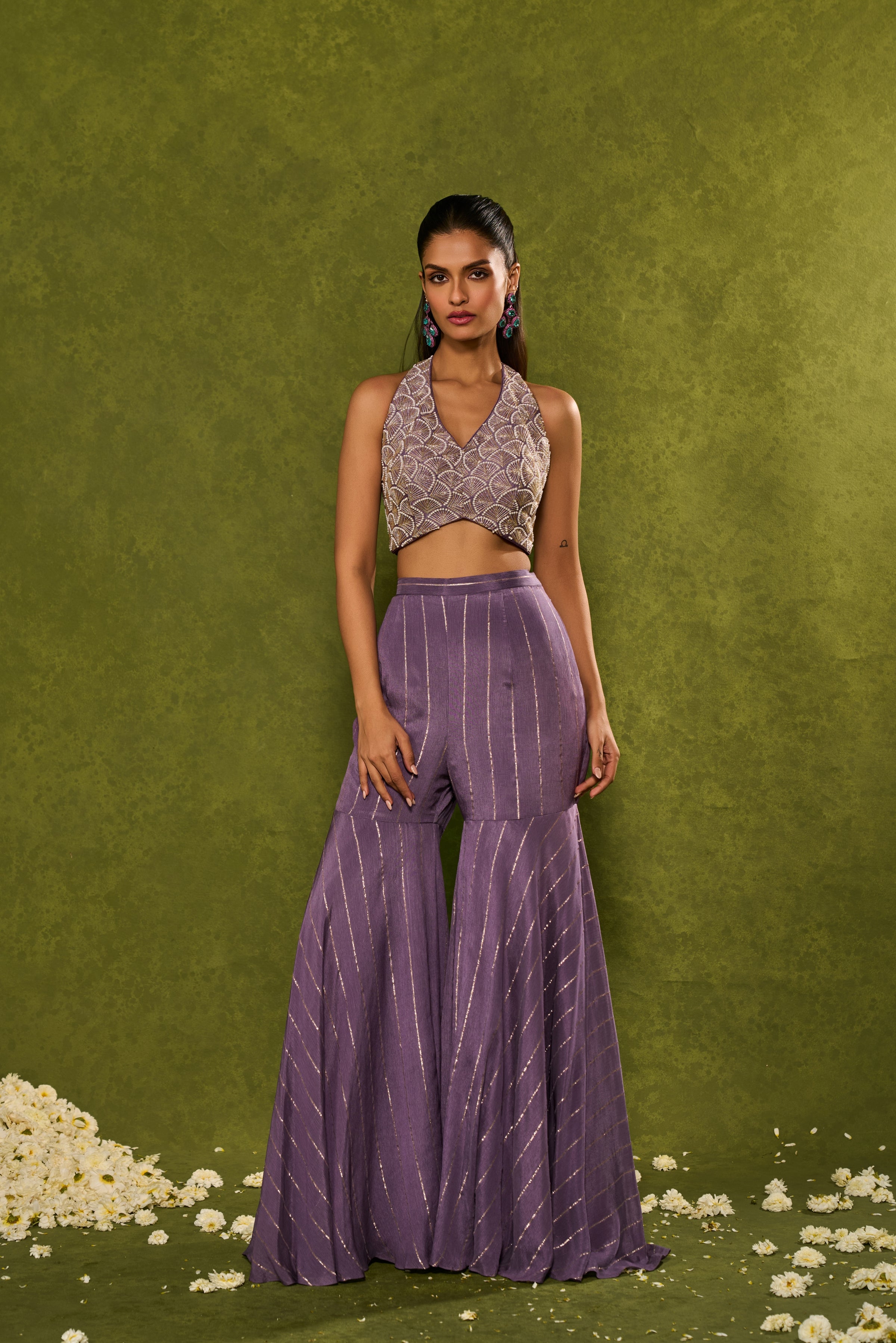 Hunar Drape Pant Sari