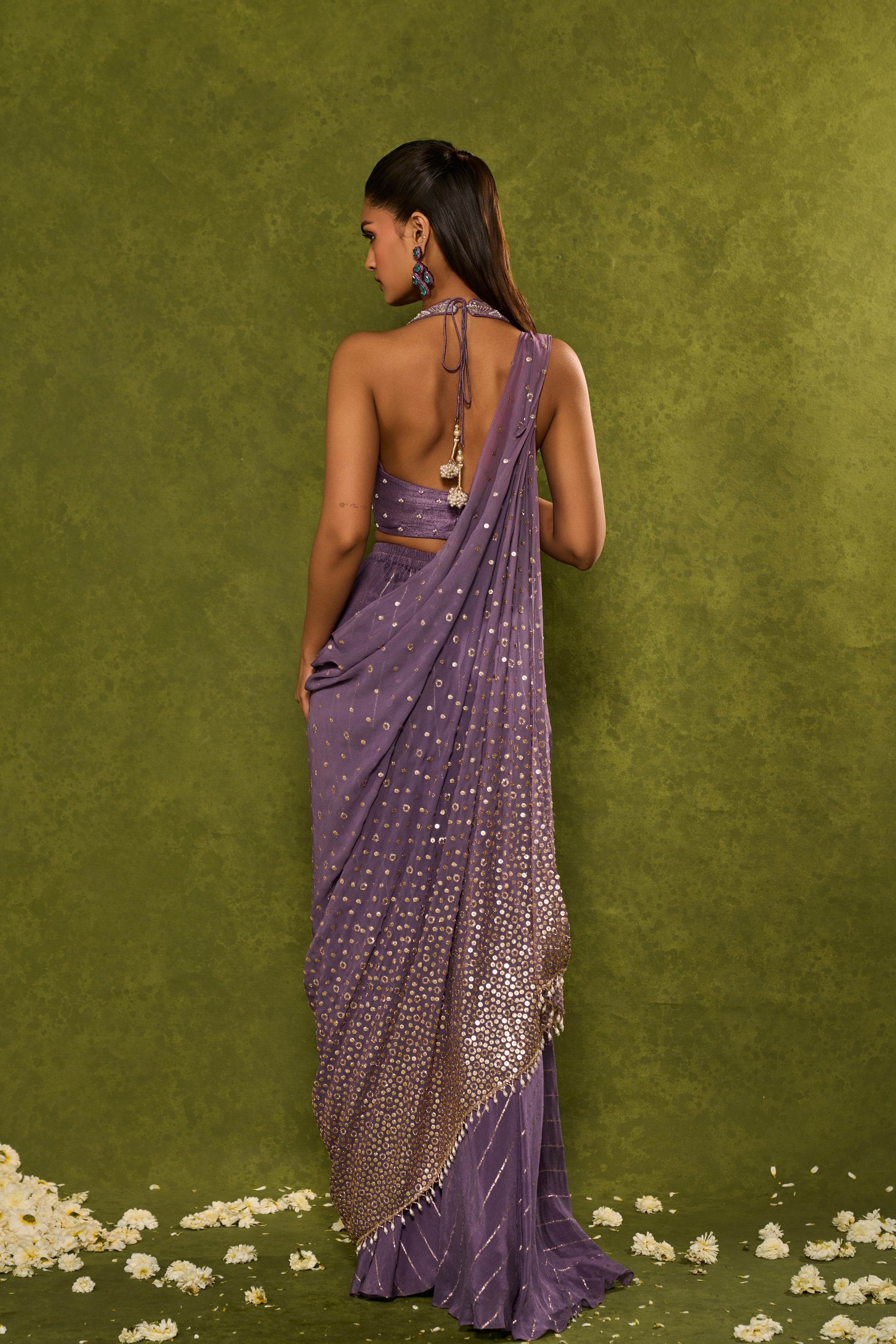 Hunar Drape Pant Sari