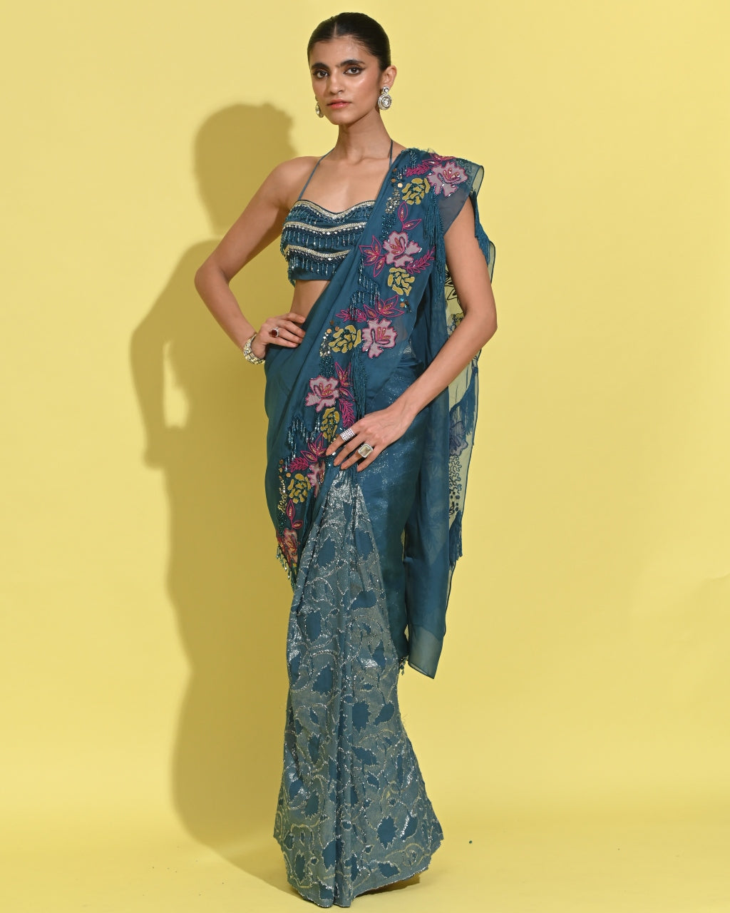 Whirl Sari Set