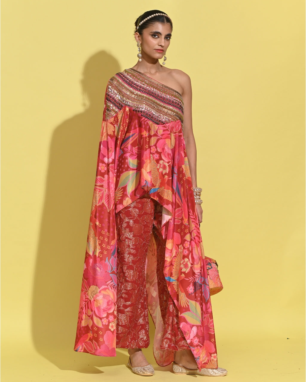 Ruby Drape Cape Set
