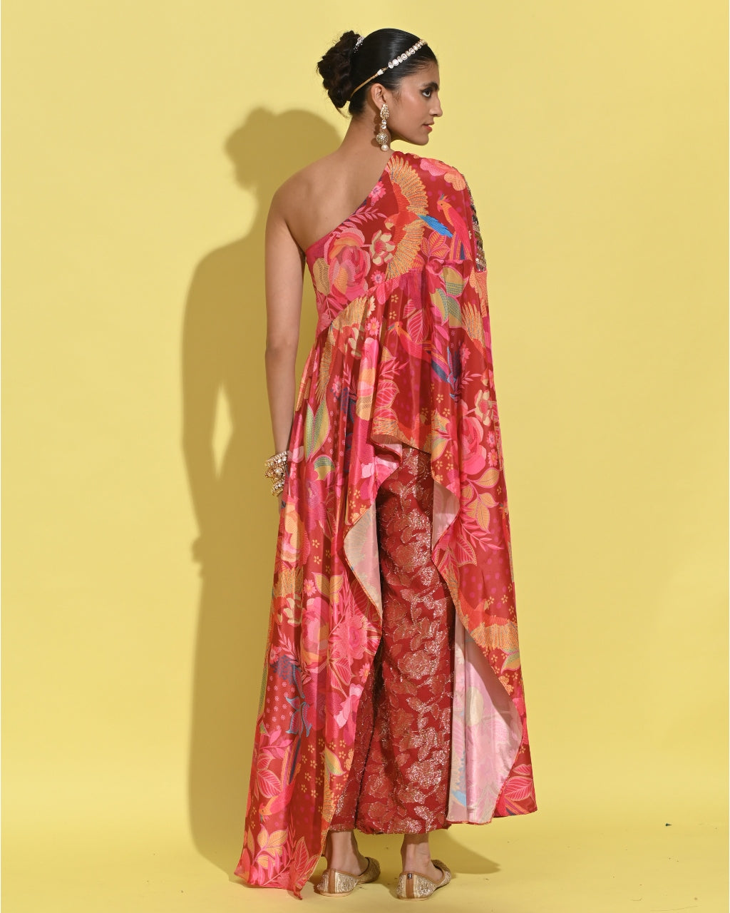 Ruby Drape Cape Set