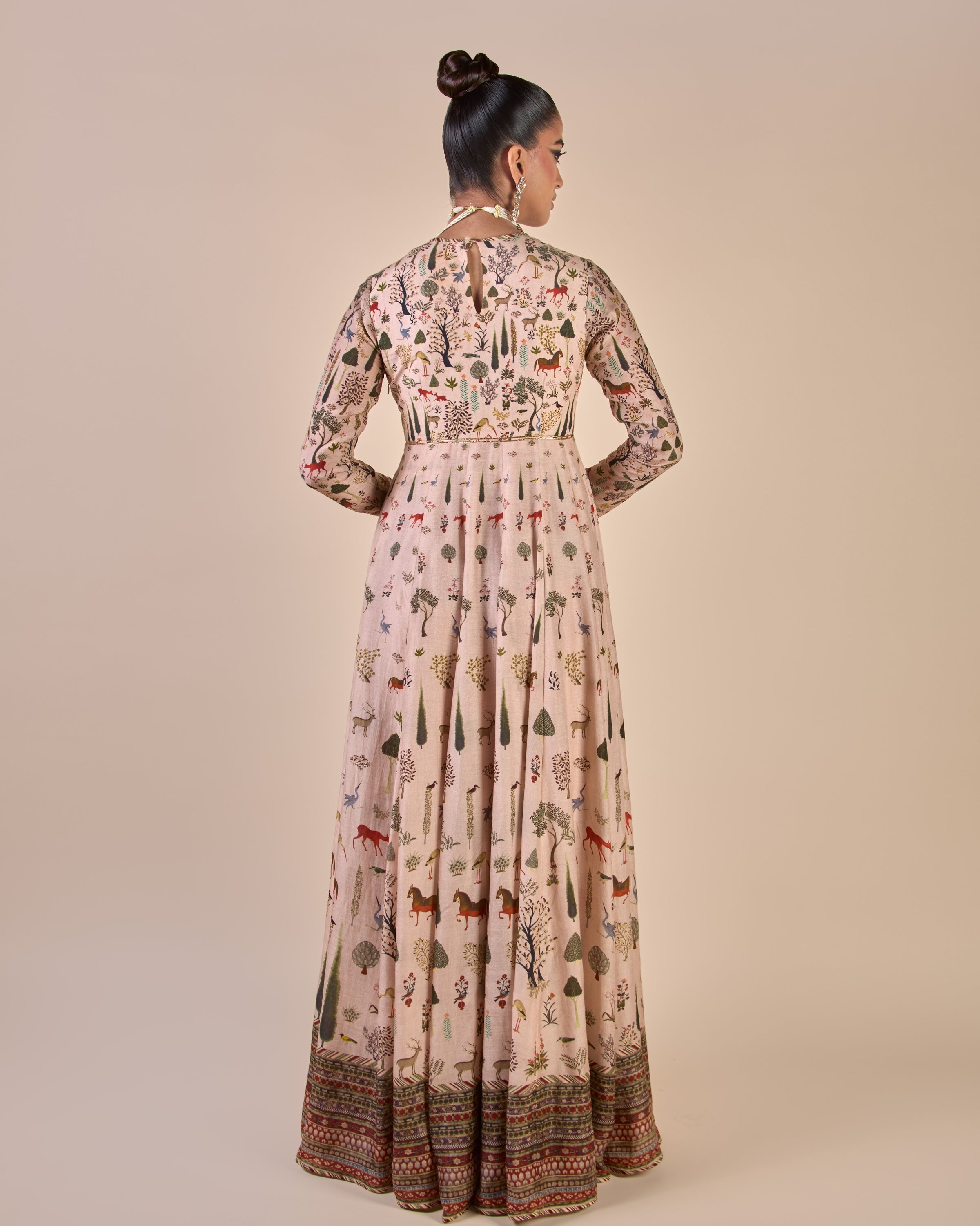 Rose Quartz Anarkali