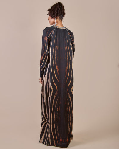 Zebra Print Kaftan