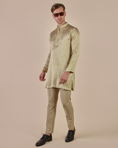 Olive Yellow Kurta