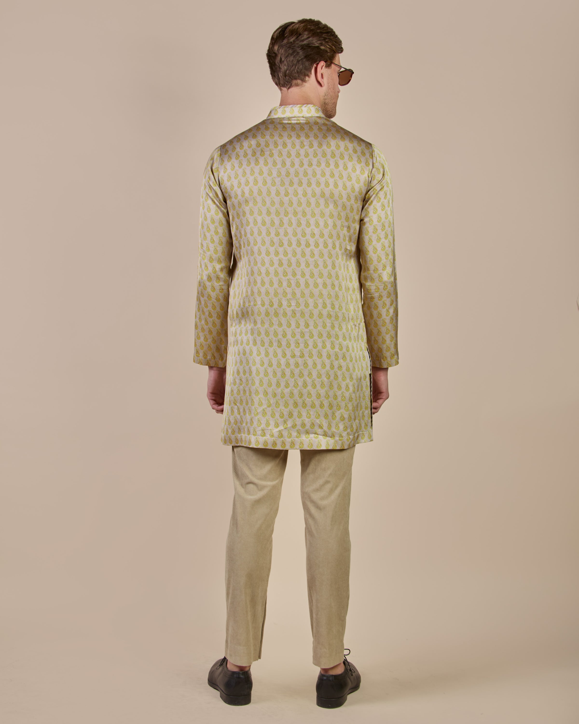 Olive Yellow Kurta