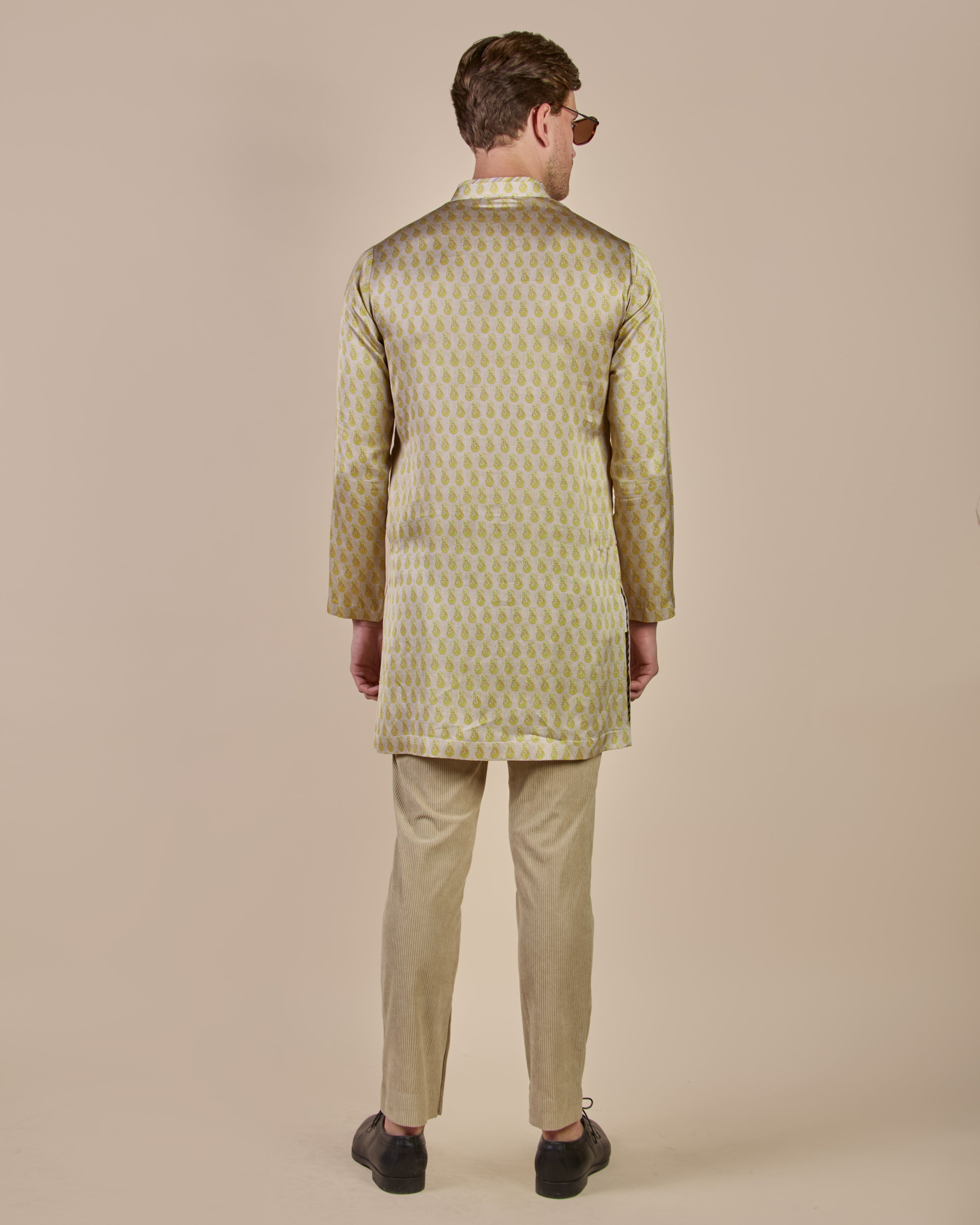 Olive Yellow Kurta