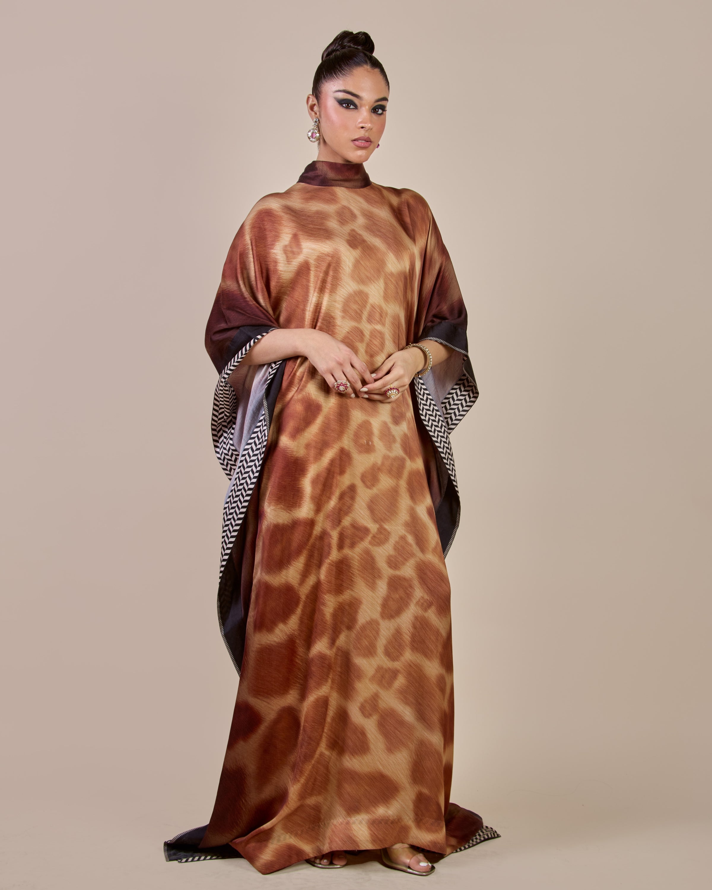 Giraffe Print Kaftan