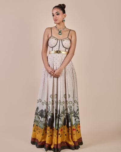 Pearl Ivory Maxi Dress