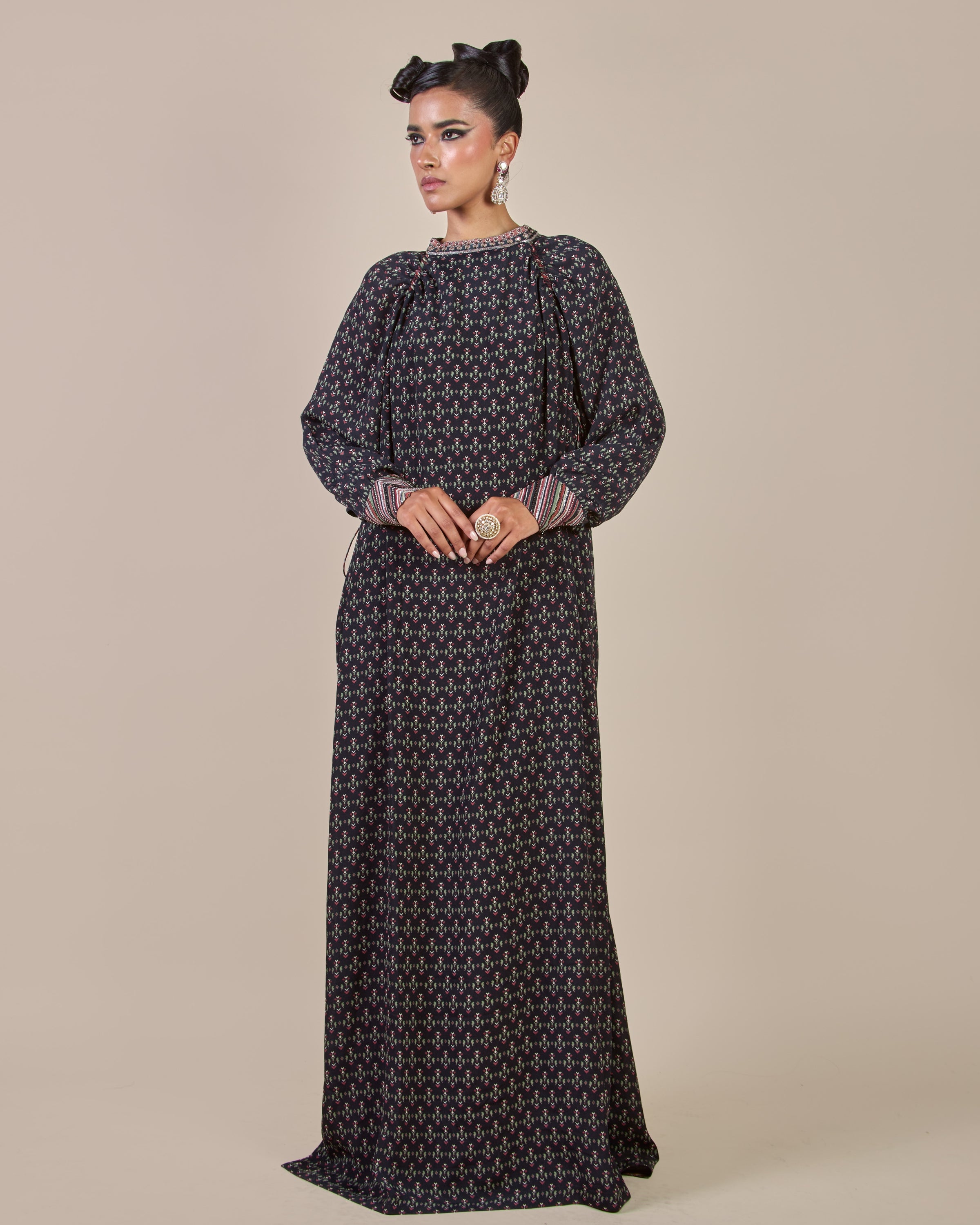 Midnight Blue Kaftan