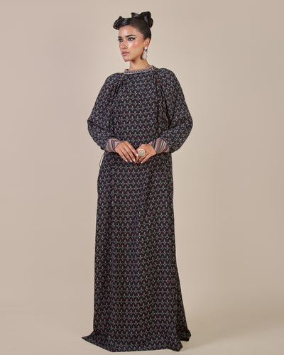 Midnight Blue Kaftan