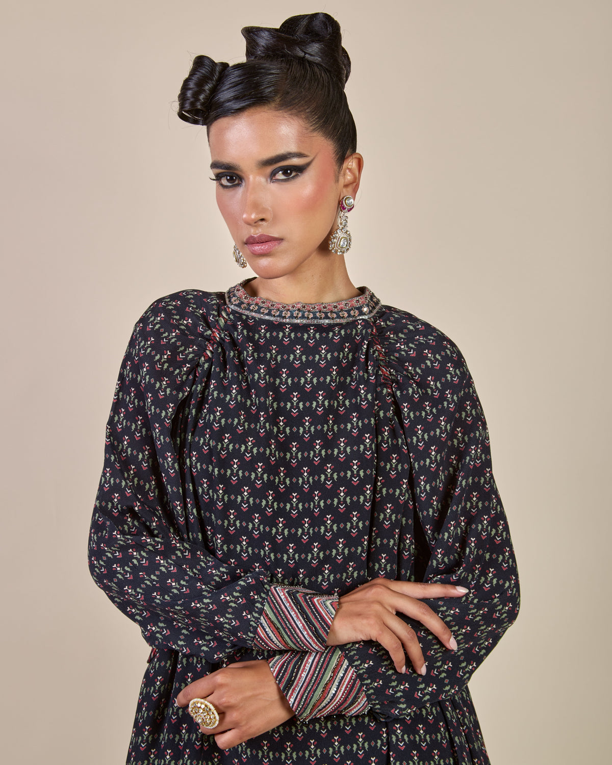 Midnight Blue Kaftan