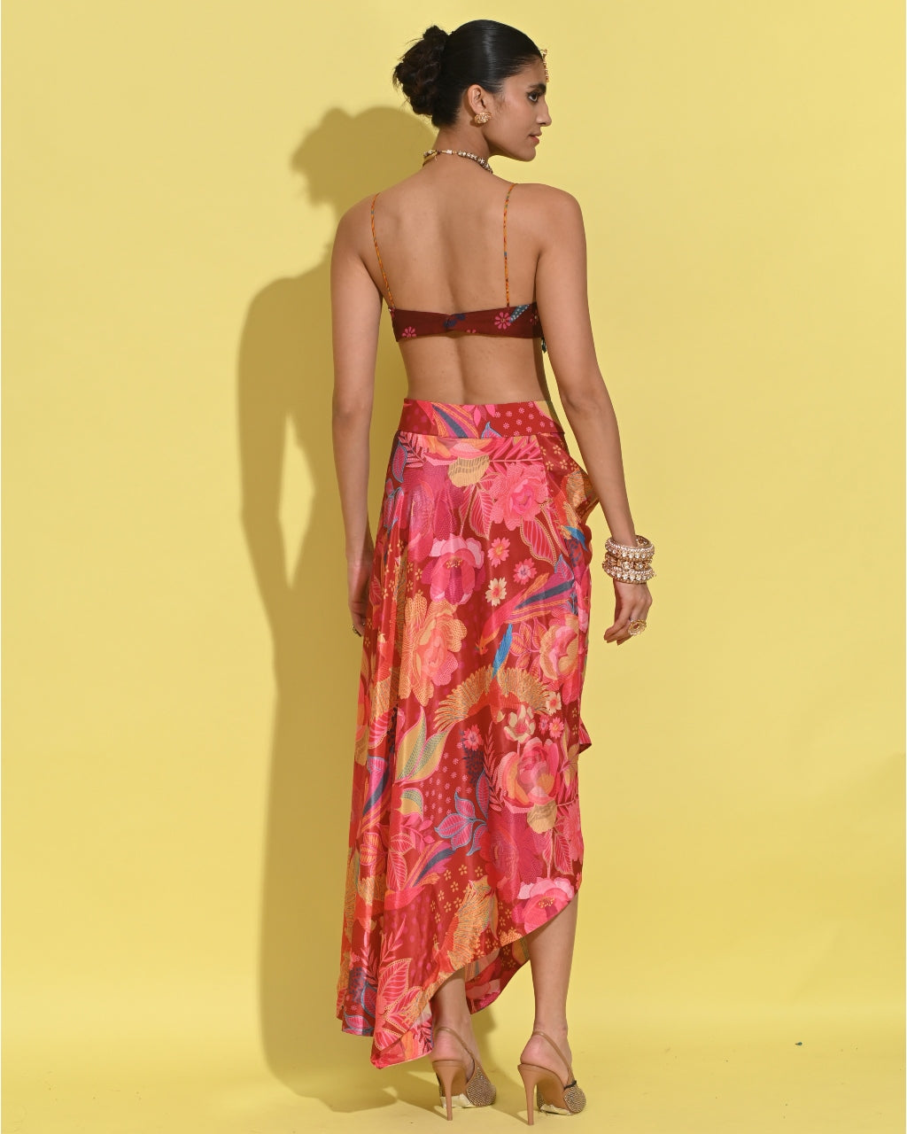 Ruby Drape Set