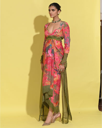 Radiant Twist Dress