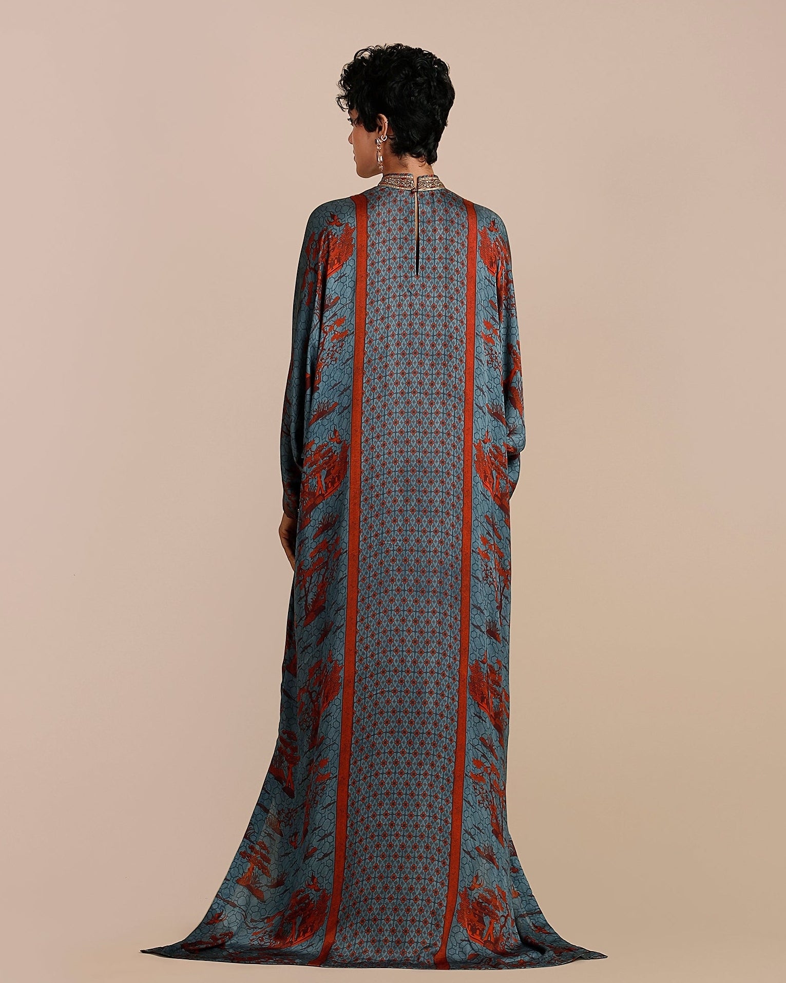 Cerulean Blue Kaftan