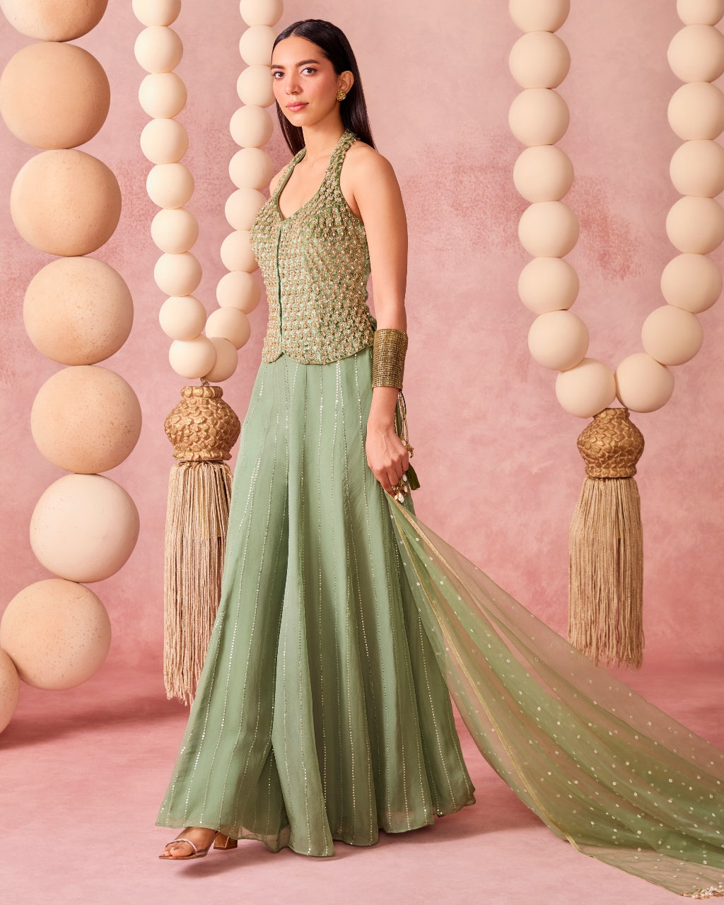 Saachi Flared Pant Set