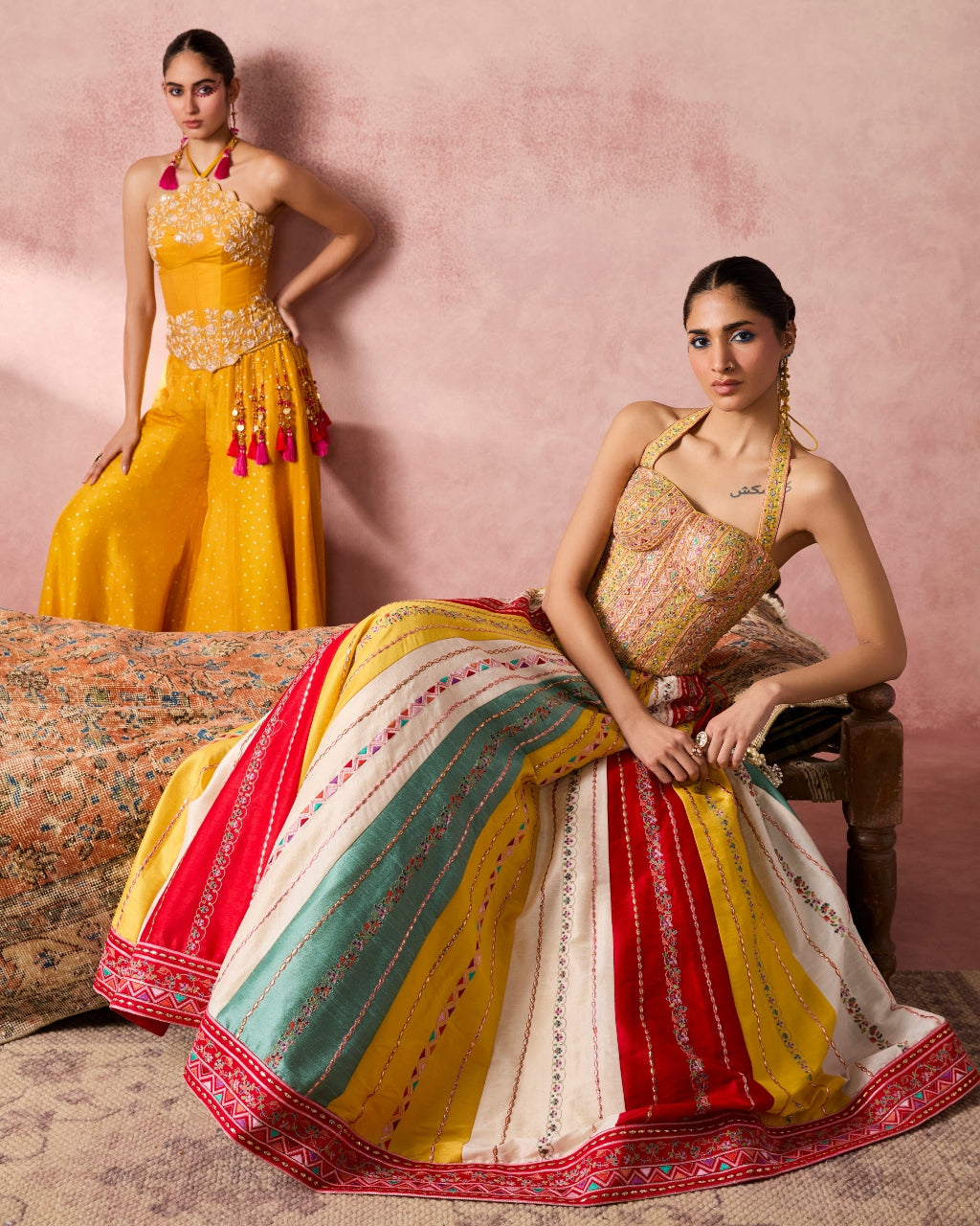 Inayat Kali Lehenga Set