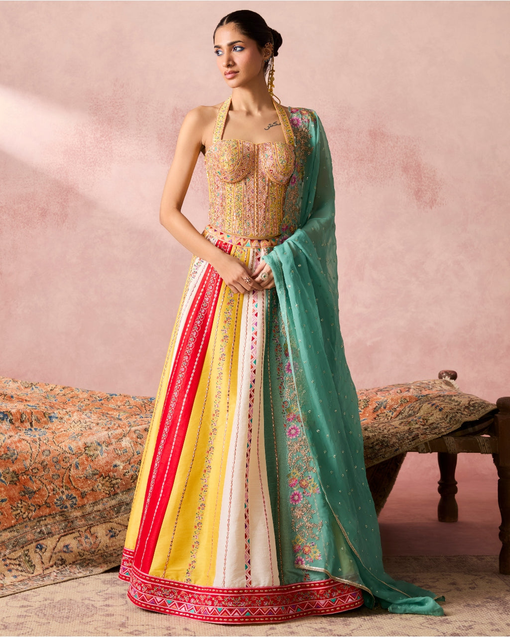 Inayat Kali Lehenga Set
