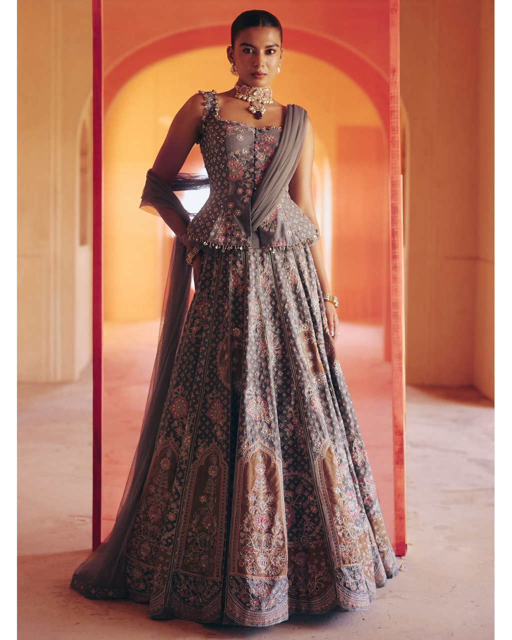 Zikr Lehenga Set