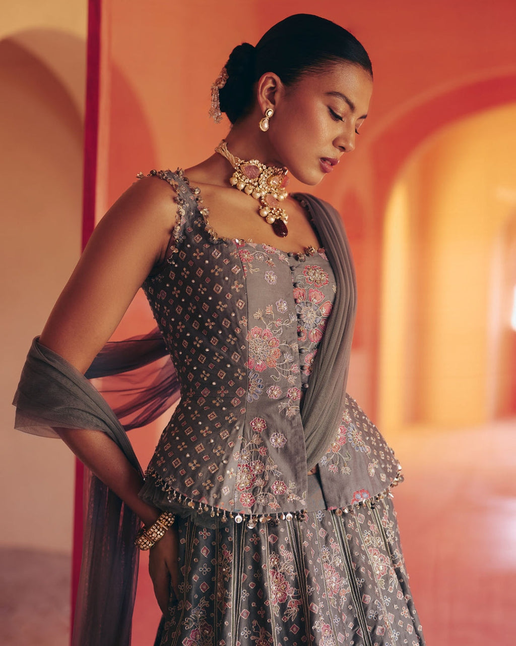 Zikr Lehenga Set