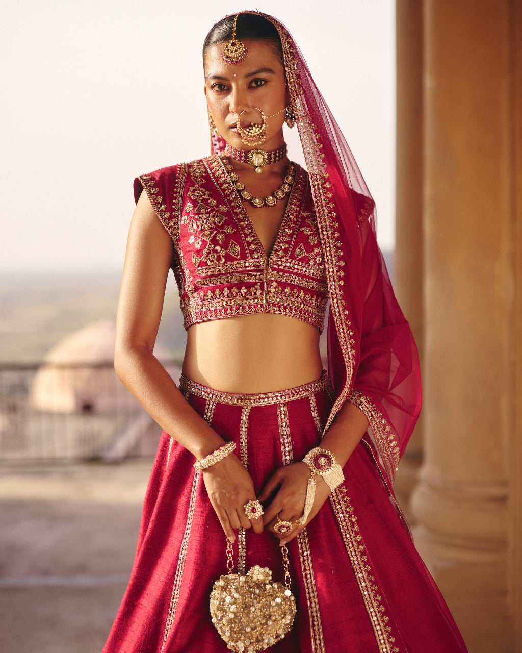 Raqs Lehenga Set