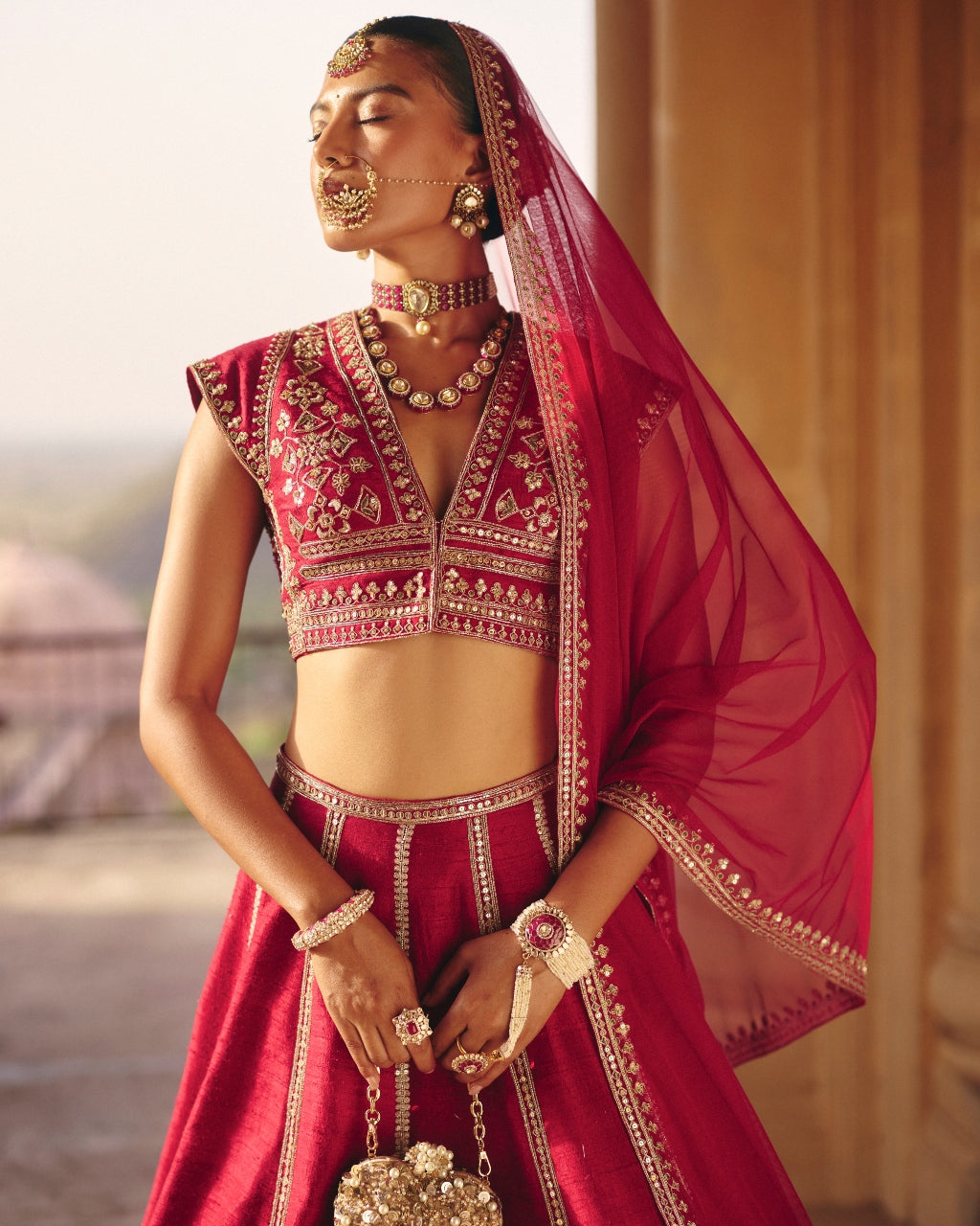 Raqs Lehenga Set