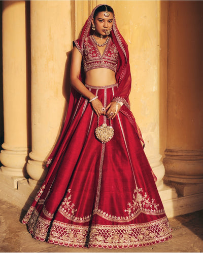 Raqs Lehenga Set