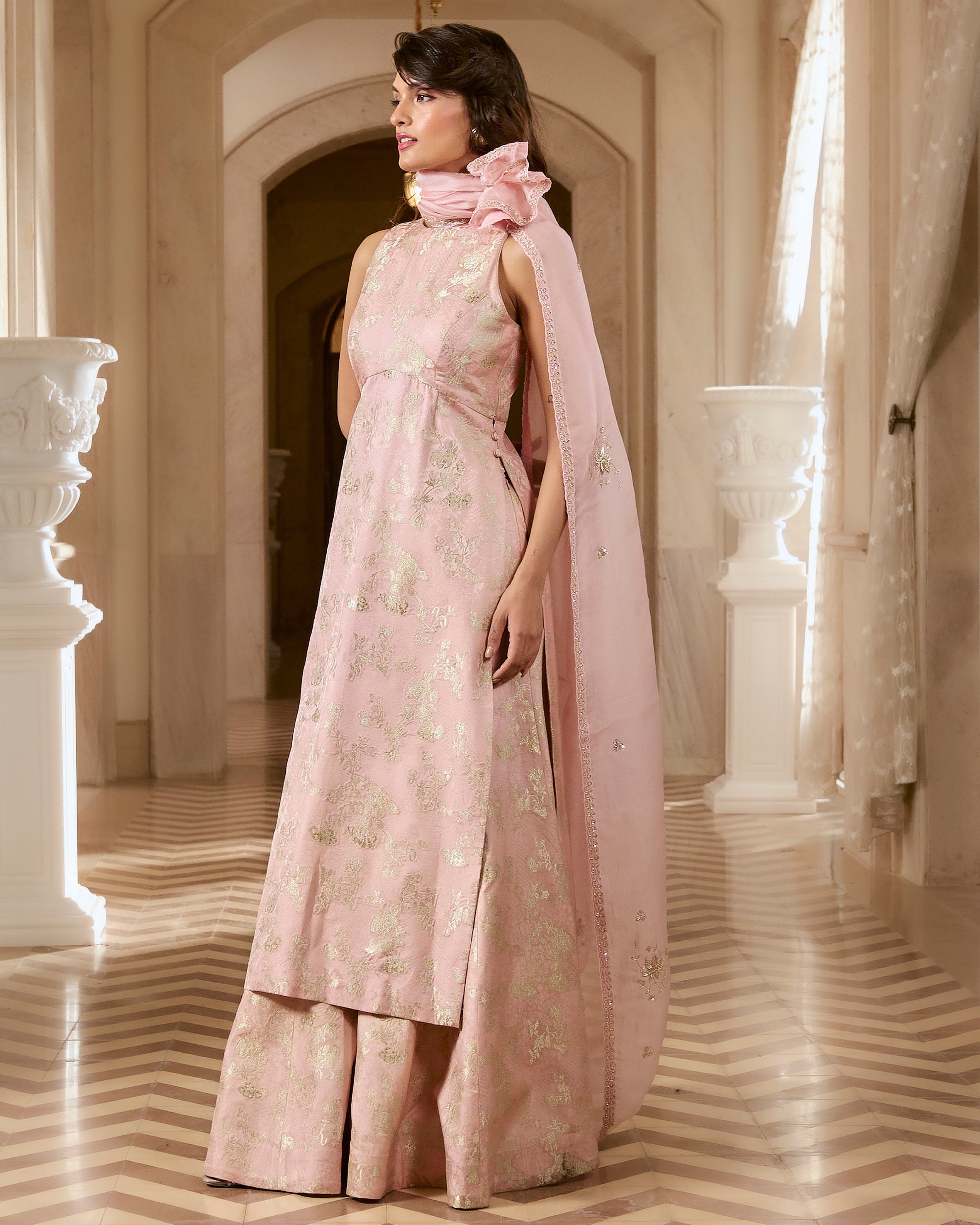 Chiara Kurta Set – Pink