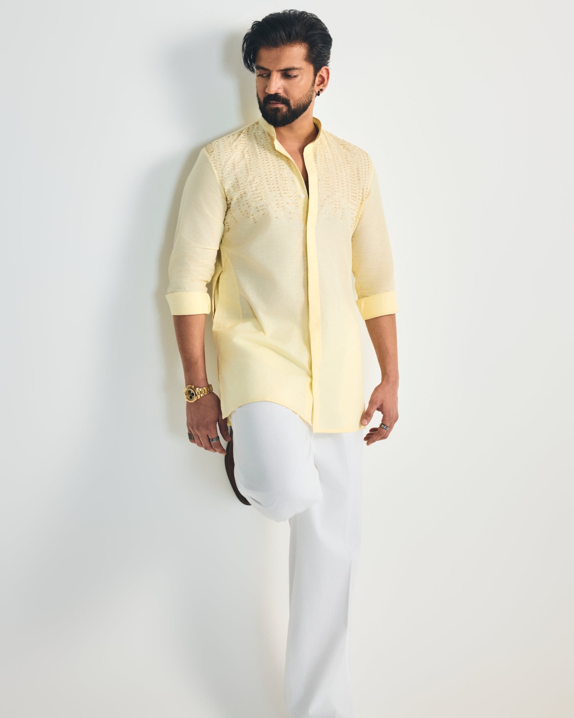 Crew Short Kurta Set