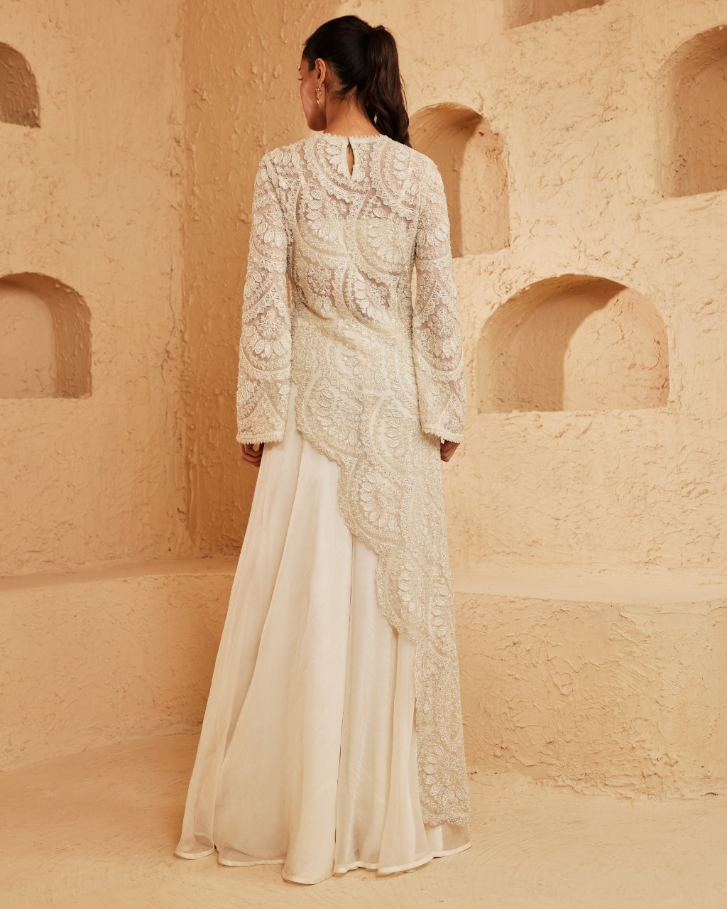 Noorah Asymmetric Kurta Set