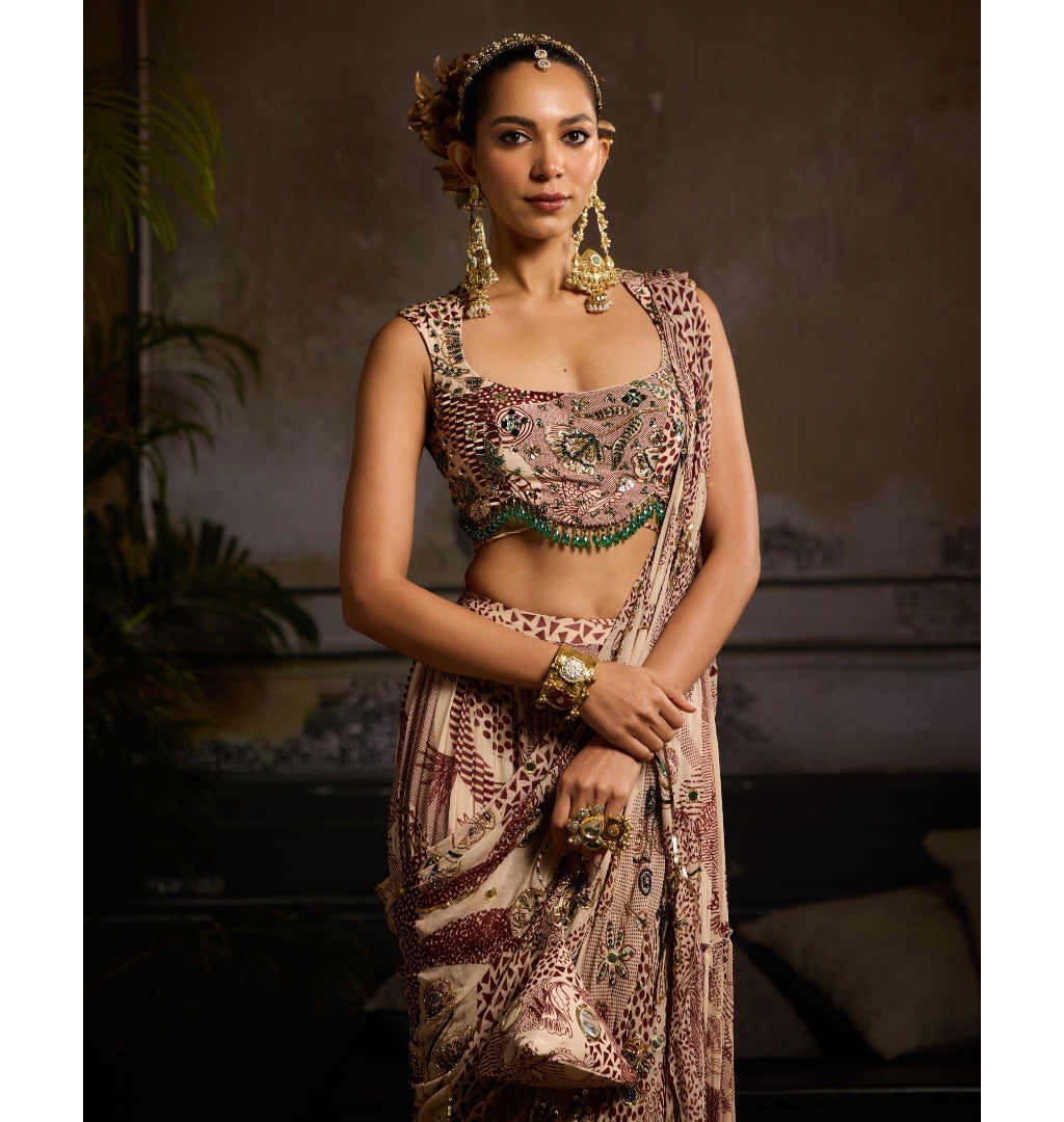 Sands Skirt Sari Set