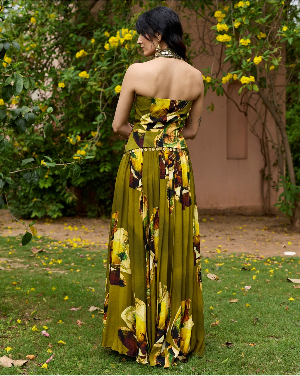 Matcha Green Jacket Lehnga Set