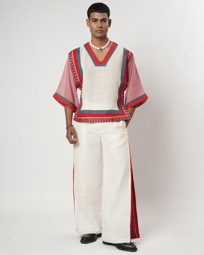 Naga-Gamcha Scarf Co-Ord Set