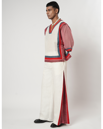Naga-Gamcha Scarf Co-Ord Set