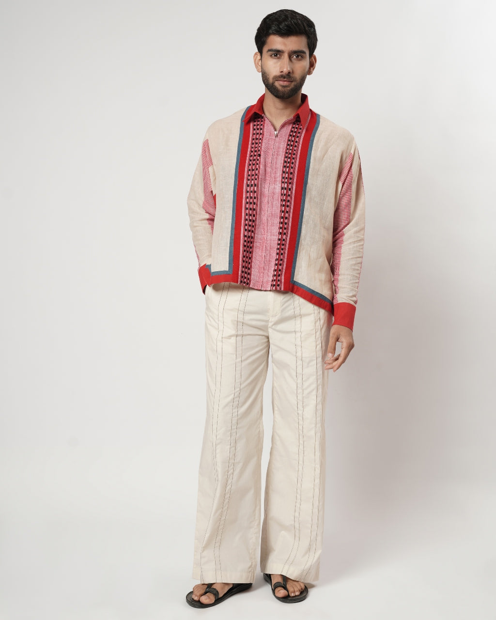 Naga Patch Gusset Shirt Set
