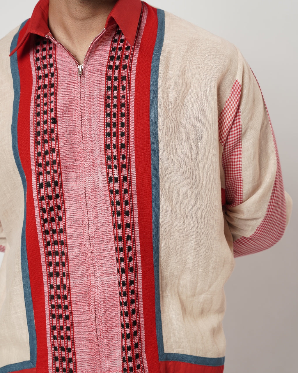 Naga Patch Gusset Shirt Set