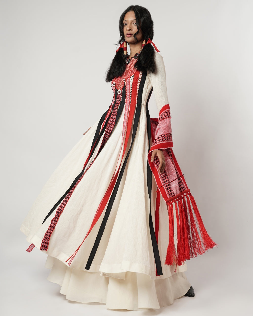 Floating Panelled Kaildar Set