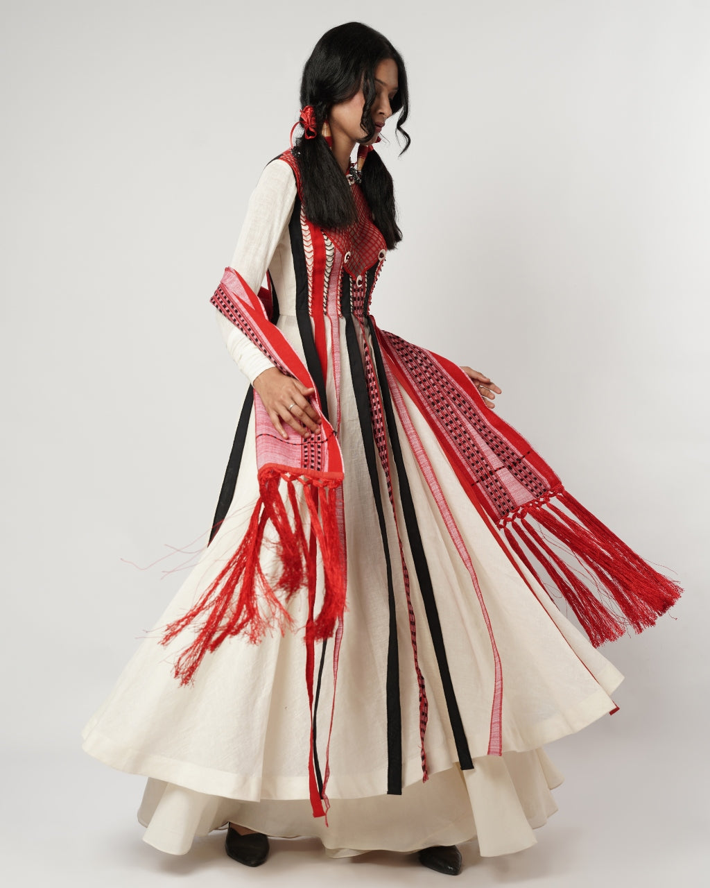Floating Panelled Kaildar Set