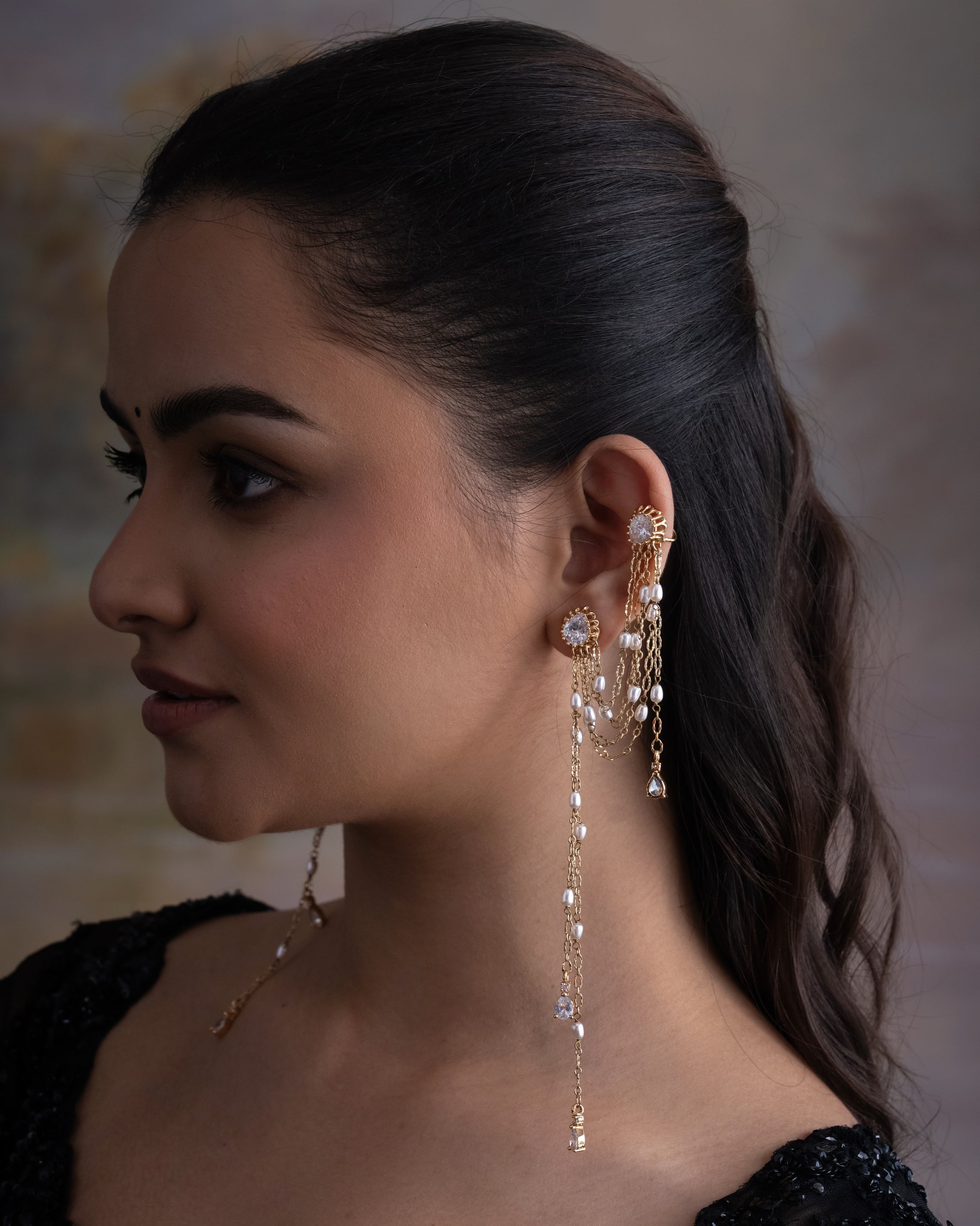 Patiala Fountain Earrings