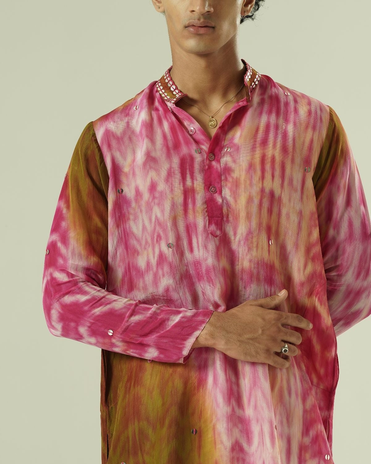 Tie-Dye Kurta Set