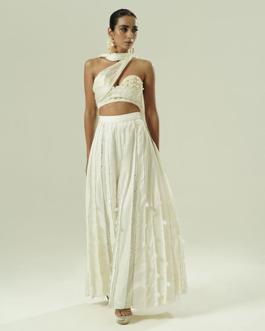 Sequin Drops Sharara Set