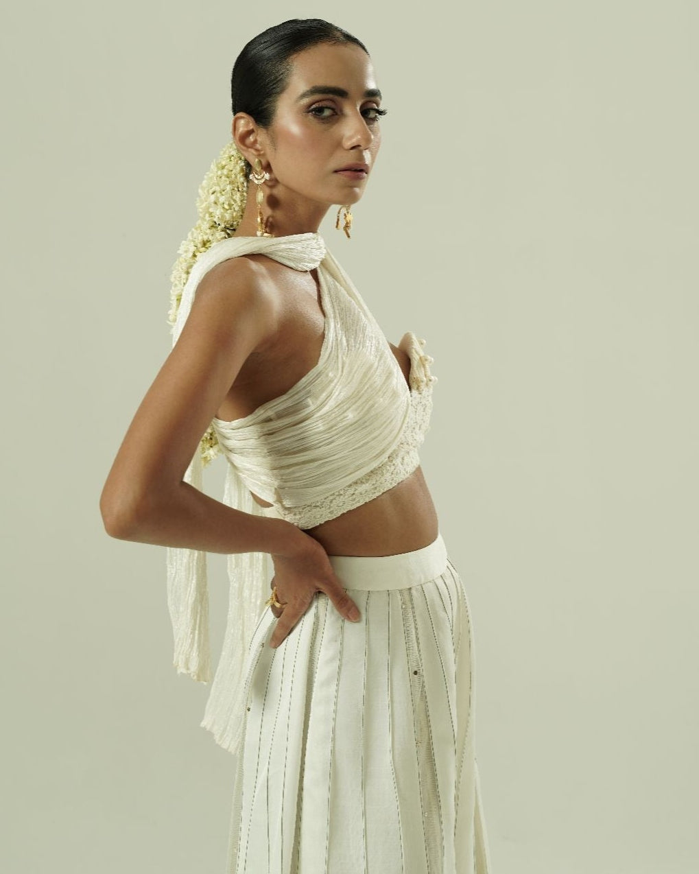 Sequin Drops Sharara Set