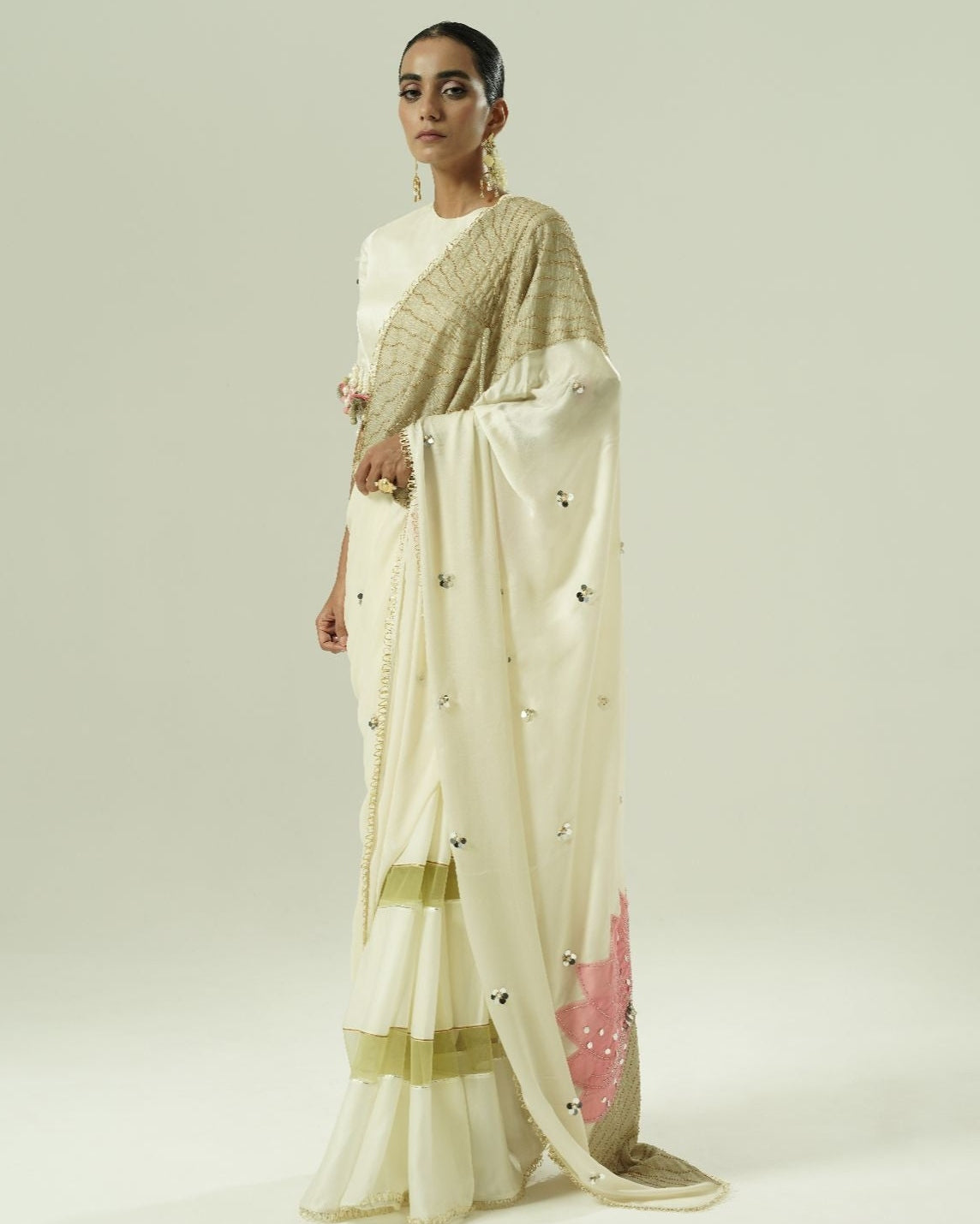 Lilly Patchwork Sari Set