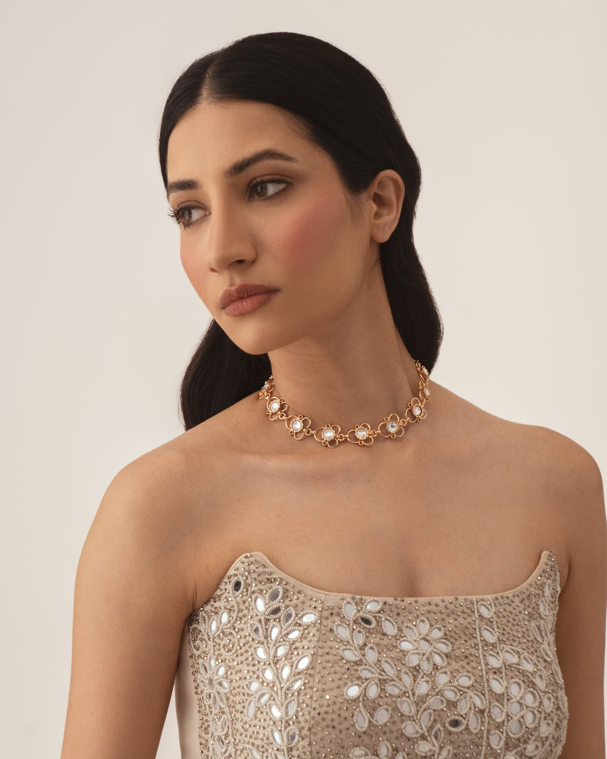 Polki Dilbar Choker