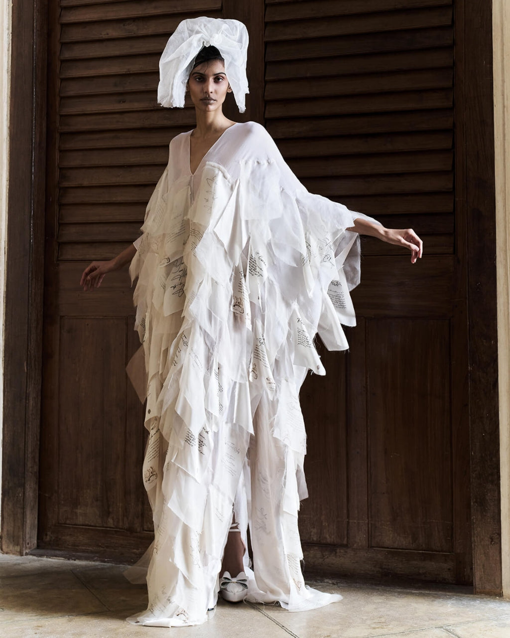 Notes Ivory Chiffon Dress
