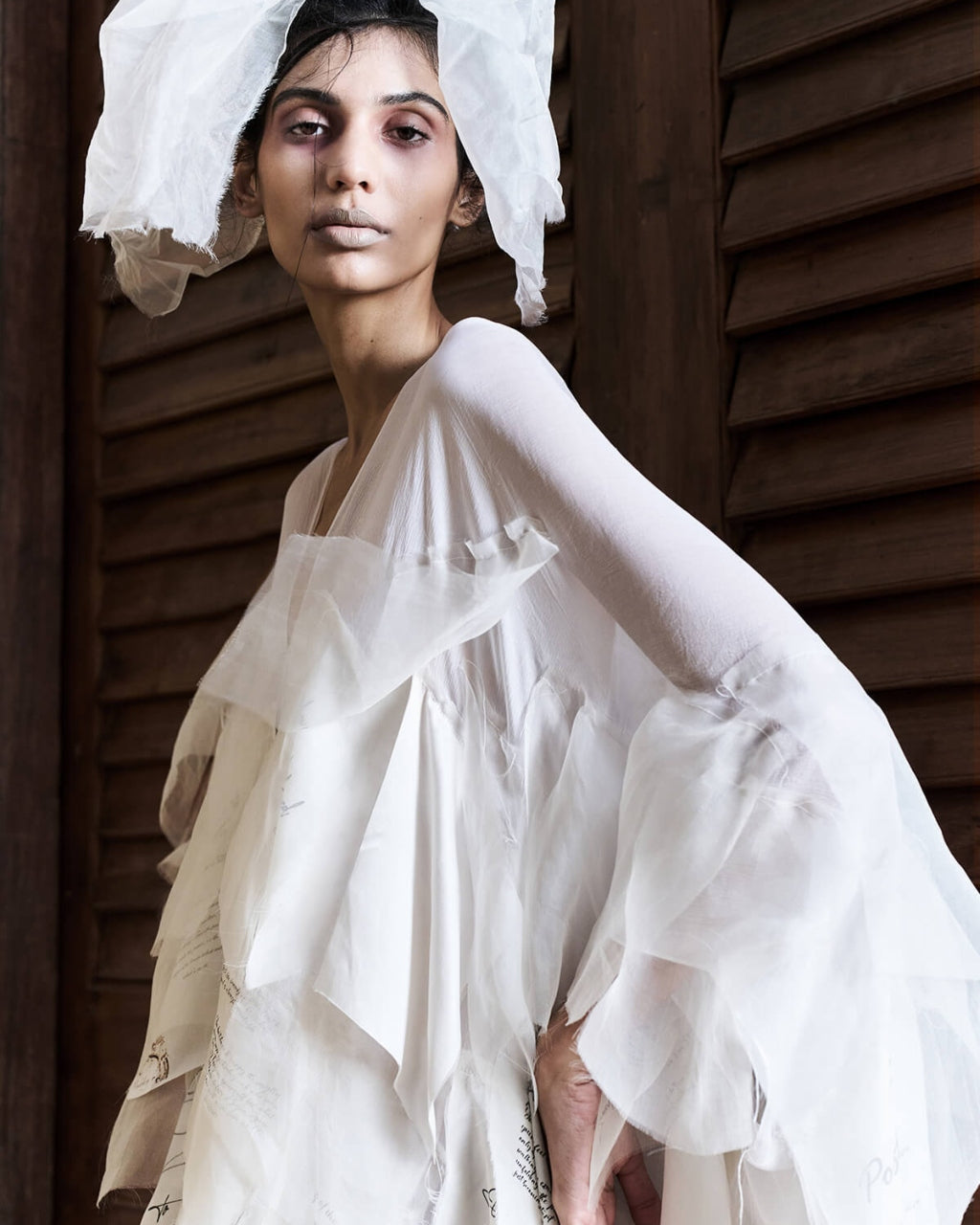 Notes Ivory Chiffon Dress
