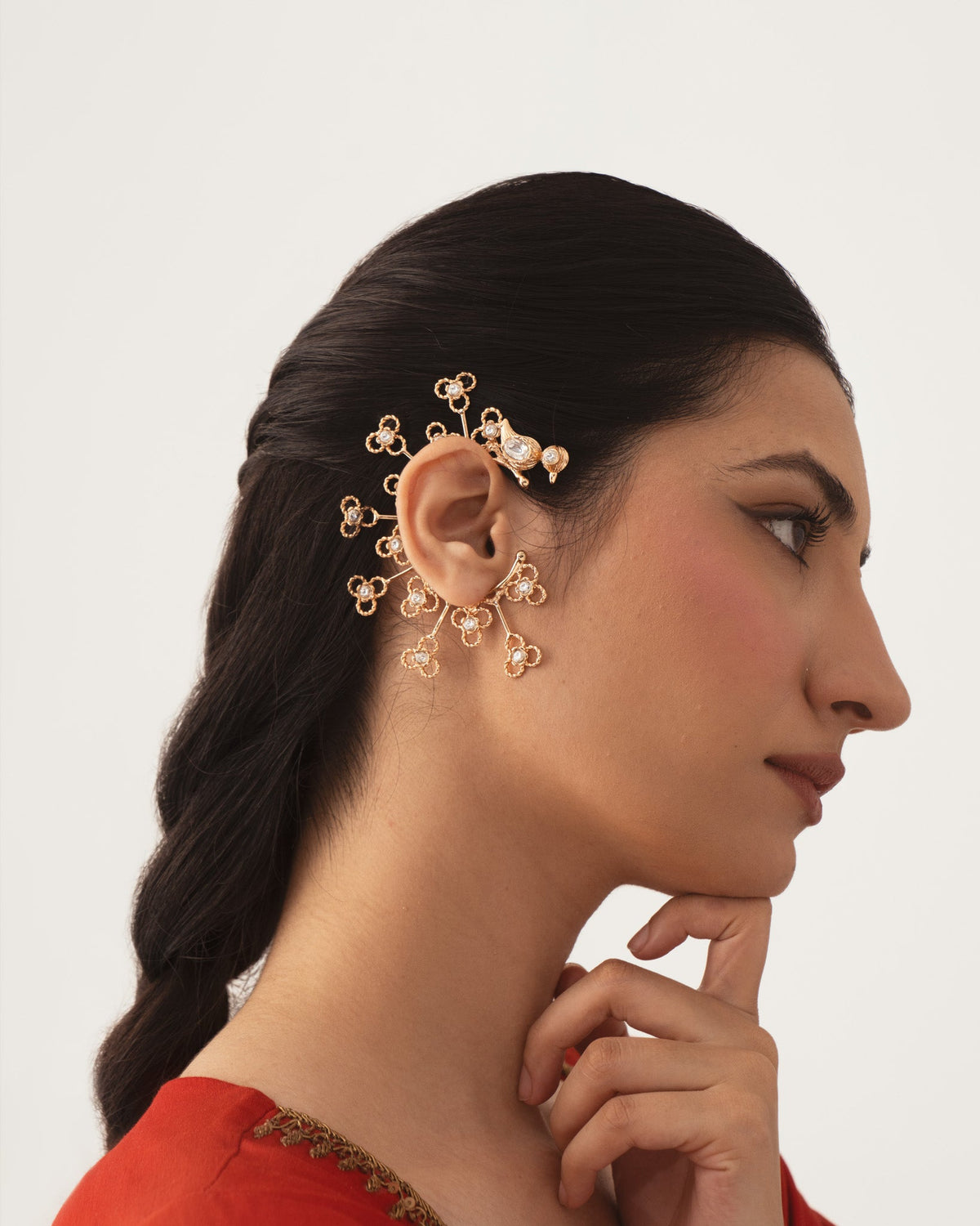 Polki Chiraiya Earcuff (set of 2)
