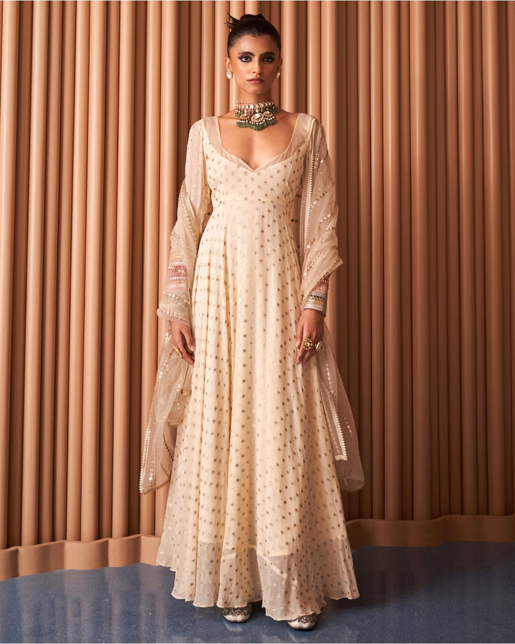 Capri Anarkali Set