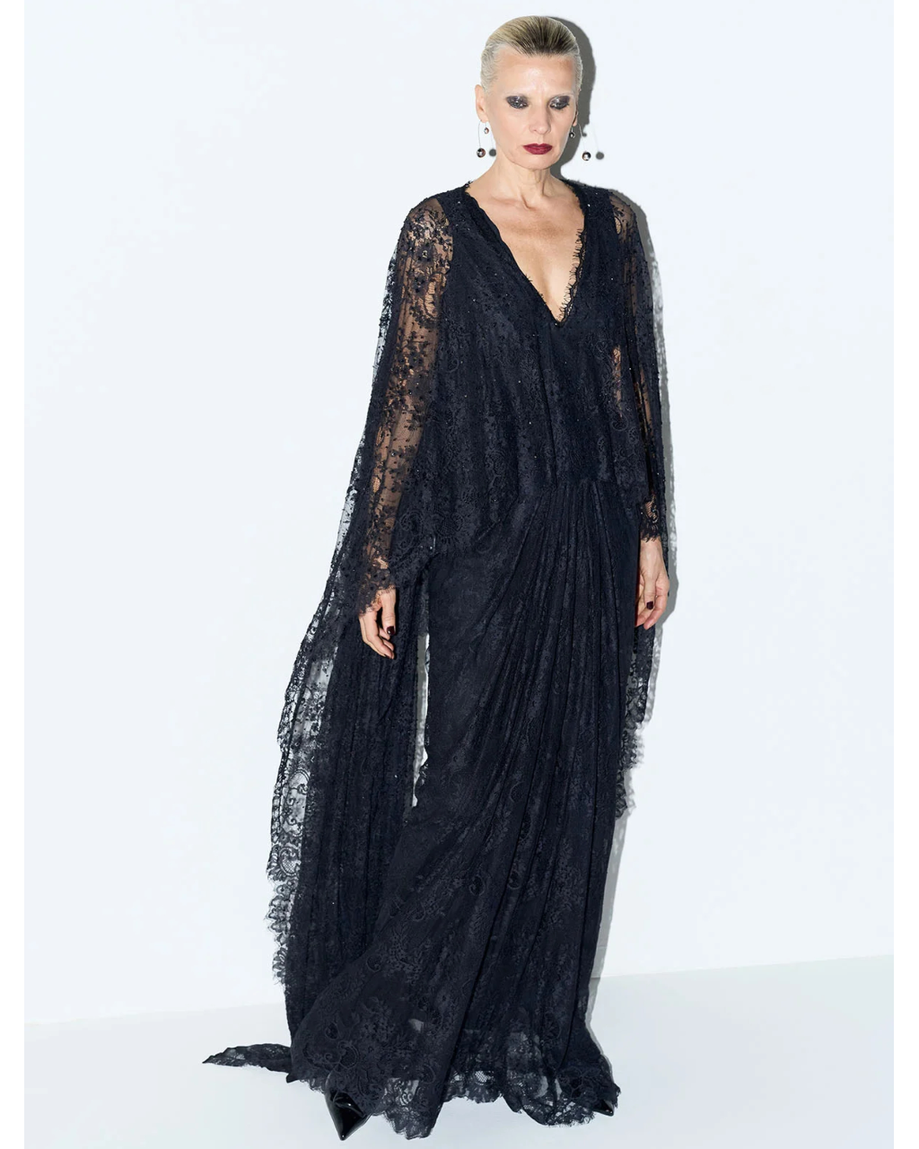 Juan 2.0 Black Chantilly Dress